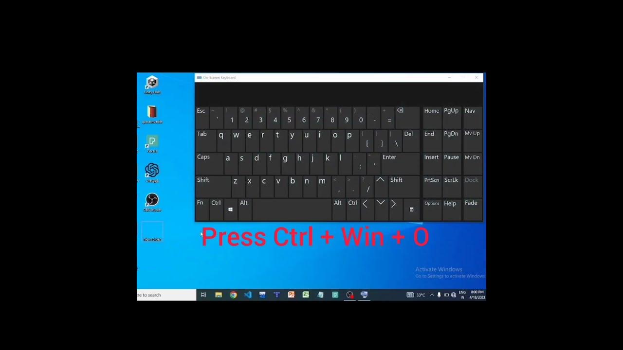 Make folder invisible in laptop without numpad also shorts 