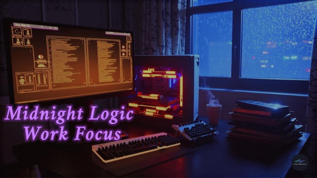 Midnight Logic Work Focus | Chillstep & Future Garage for Programming, Coding and Deep Work