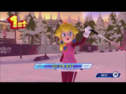 Peach at the Sochi 2014 Olympic Winter Games - All 17 Solo Events