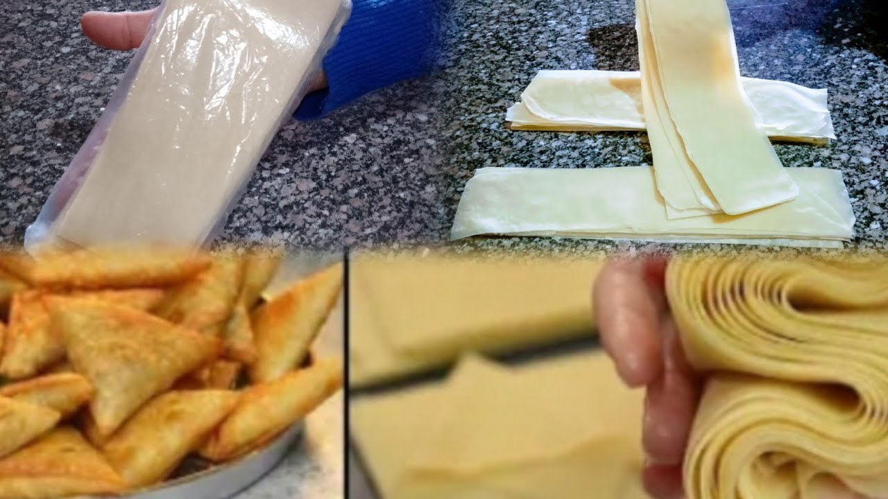 ولا أسهل❗ عجينة السمبوسة الأصلية بأربع مكونات موجودة عندك