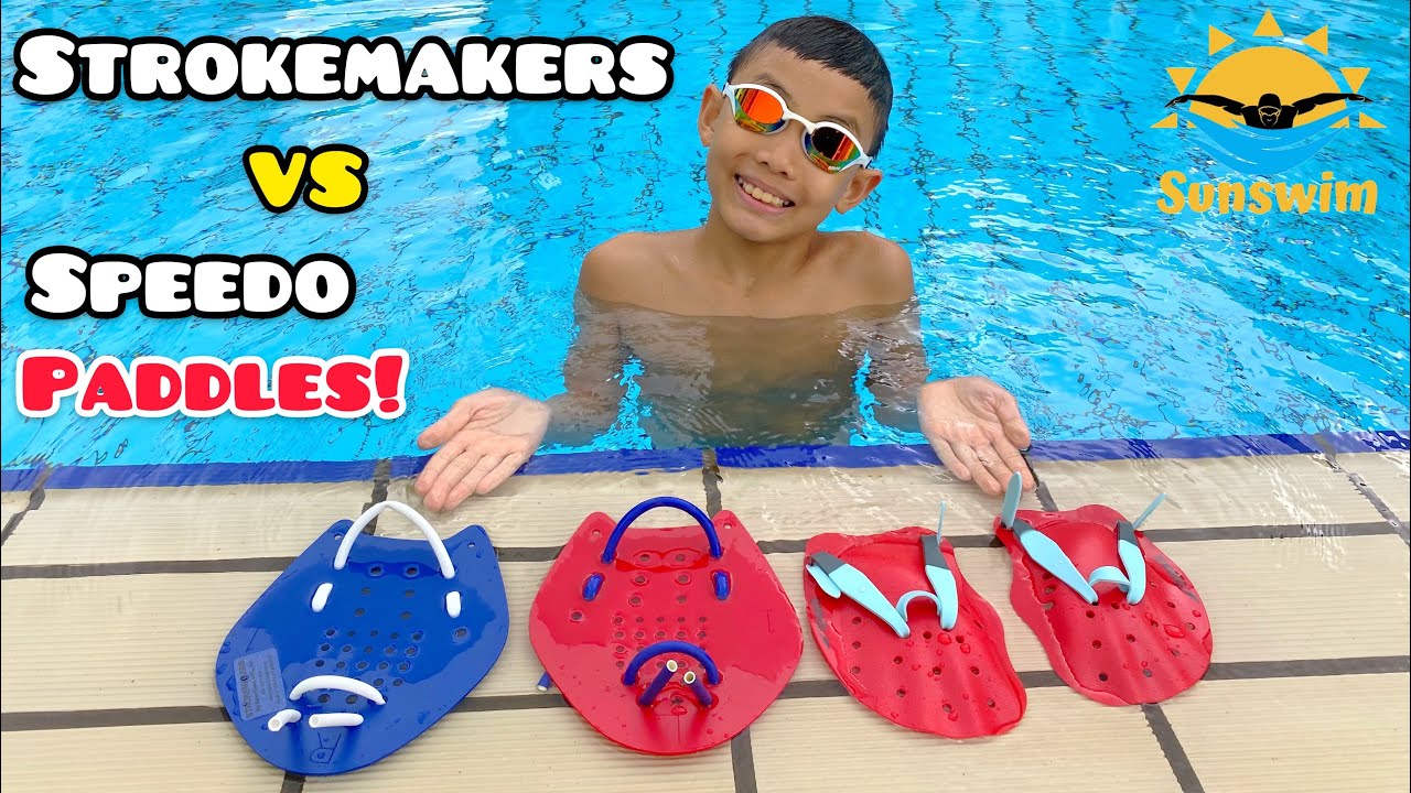 Paddles Review! Strokemakers VS Speedo! Which is better? Freestyle