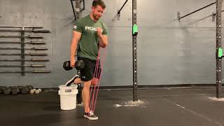 Famous Zercher RFE Split Squat (DB+Band) Wealth