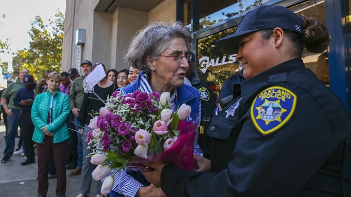 Oakland Police gather to send off fired chief Anne...