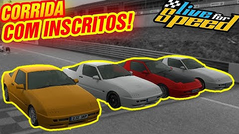 CORRIDA com INSCRITOS no LFS 0.7A MULTIPLAYER!!! (Live For Speed)