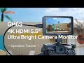 Godox GM6S Ultra Bright Camera Monitor | Operation Tutorial