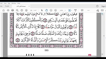 سورة الفجر برواية قالون جزء1