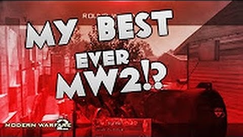 HIS BEST MW2 TRICKSHOT EVER! (NASTY MW2 WALLBANG!)