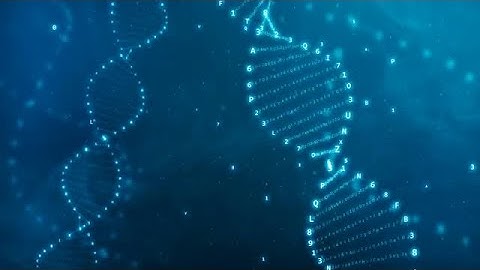 Seamless Rotating Hexa DNA Stock Motion Graphics