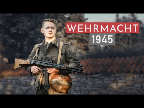 WEHRMACHT 1945 - Soldat mit Maschinenkarabiner erklärt!