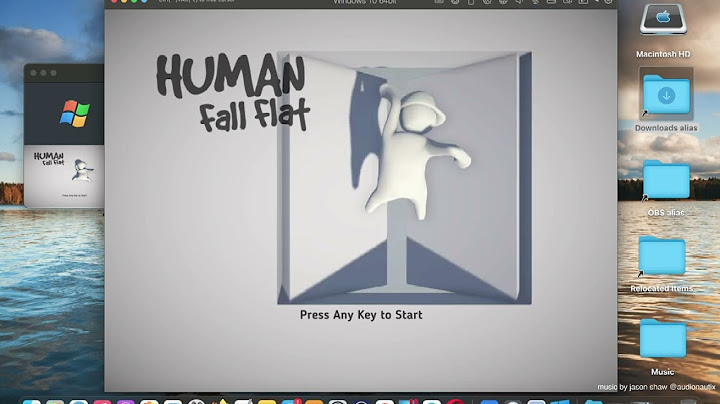 Lỗi human fall flat màn hình đen trên macbook năm 2024