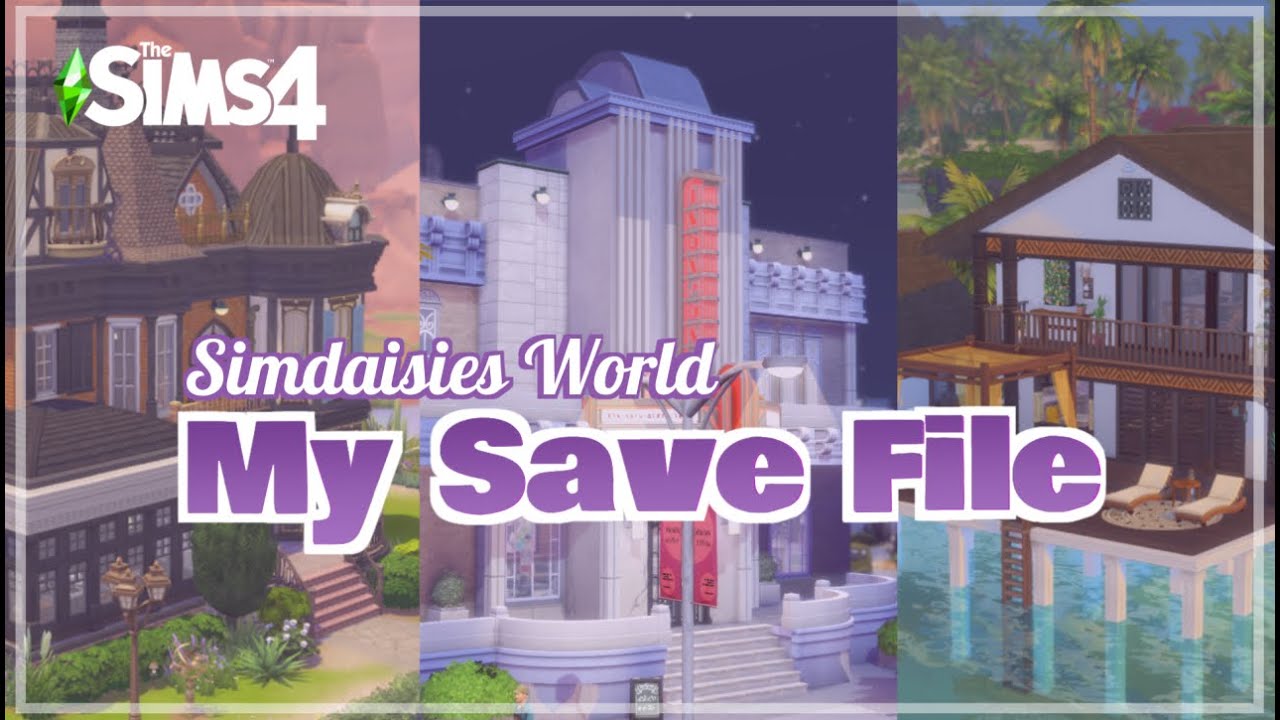 Simdaisies World My Sims 4 Save File is now available to download