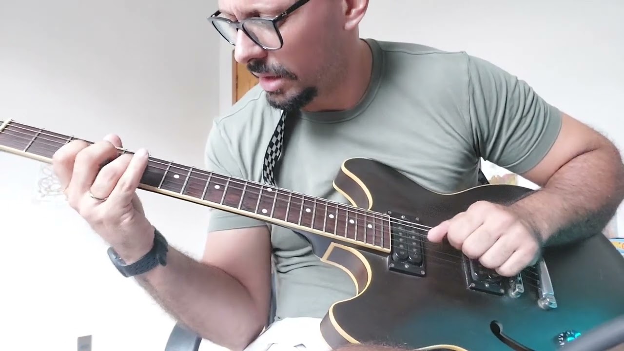 New Jazz Fusion Guitar Improvisation in C Minor | Backing Track Jam