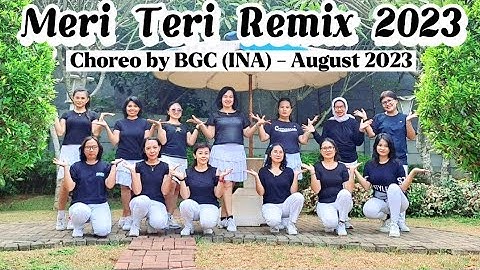MERI TERI Remix 2023 [Line Dance] Demo by Astri & Friends