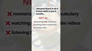 What I didn't do to become fluent in French #swatifrenchconnect #frenchcoach
