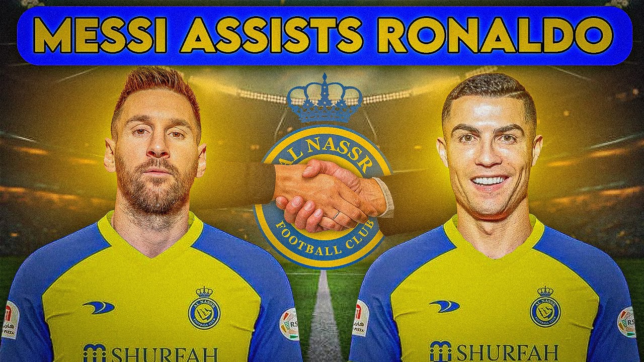 Messi Assists Ronaldo in the Ultimate Showdown!#fifa #viralvideo #efootball #shorts