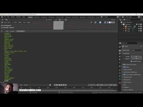 07 Exploring the Data-Blocks in a Blend file