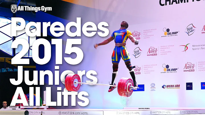 Lesman Paredes (94kg , Colombia) All Lifts 2015 Ju...