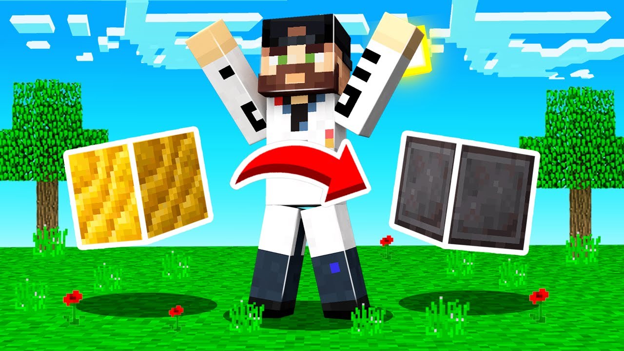 Turning HONEY into NETHERITE (Minecraft)