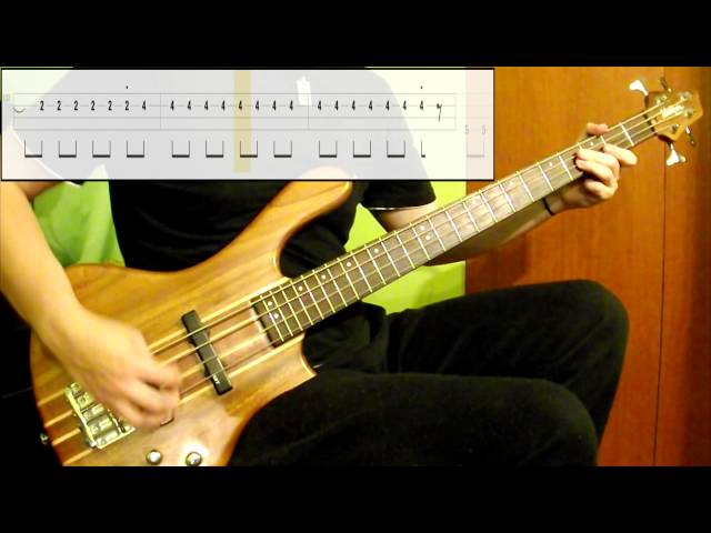 Thin Lizzy - The Boys Are Back In Town (Bass Cover) (Play Along Tabs In Video) class=