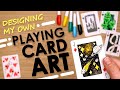 Designing my own playing cards  art kit