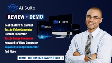 Ai Suite Review and Demo: ChatGPT4 Killer 100-in-One App | 🎁Custom Bonuses (Worth $1500+)