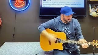 Video thumbnail of "Garth Brooks talks about KISS and Hard Luck Woman March 2020"