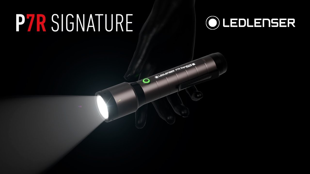 Ledlenser P7R Signature Series Rechargeable Flashlight