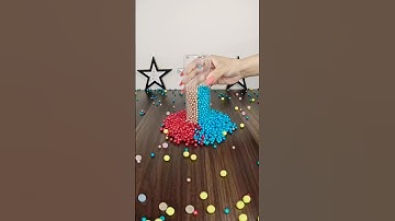 Satisfying Reverse Beads ASMR ♥️♥️♥️ #126 #reverse #asmr #satisfying