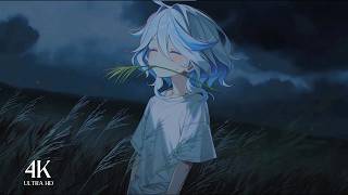 Furina Midnight Meadow 4K Live Wallpaper 🌙💧 | Genshin Impact
