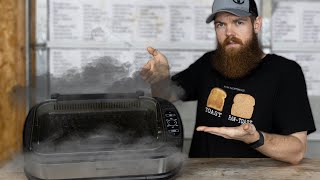 I Re-Tested The "smokeless" grill ..............