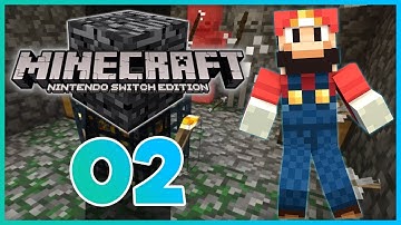 Minecraft Bedrock Edition - Part 2 - Mob Spawner! (Nintendo Switch)