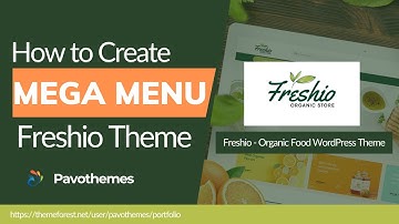 Freshio Mega Menu - Create Mega Menus for Food Website in WordPress | Pavothemes
