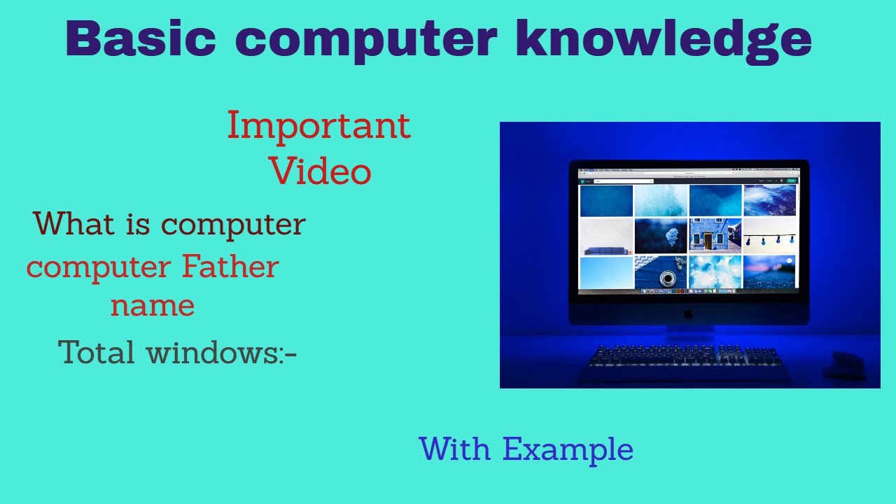 tutorial of what is computer - YouTube