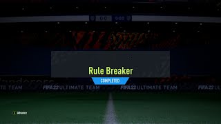 FIFA 22 Rule Breaker SBC - Total Cost: 6,750 Coins