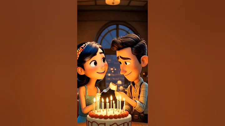 Cute couple celebrating birthday 🎂 #birtdaycelebration #birthdayparty #happycopule #happybirthday