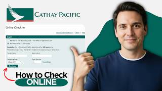How to Check In Online Cathay Pacific (2026 Step By Step Guide)