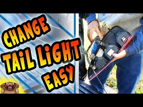 EASY - Install Replace Taillight and Bulb Chevy Colorado - 2004-2012