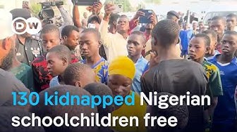 Thumbnail for 130 kidnapped Nigerian schoolchildren released after one month in captivity | DW News