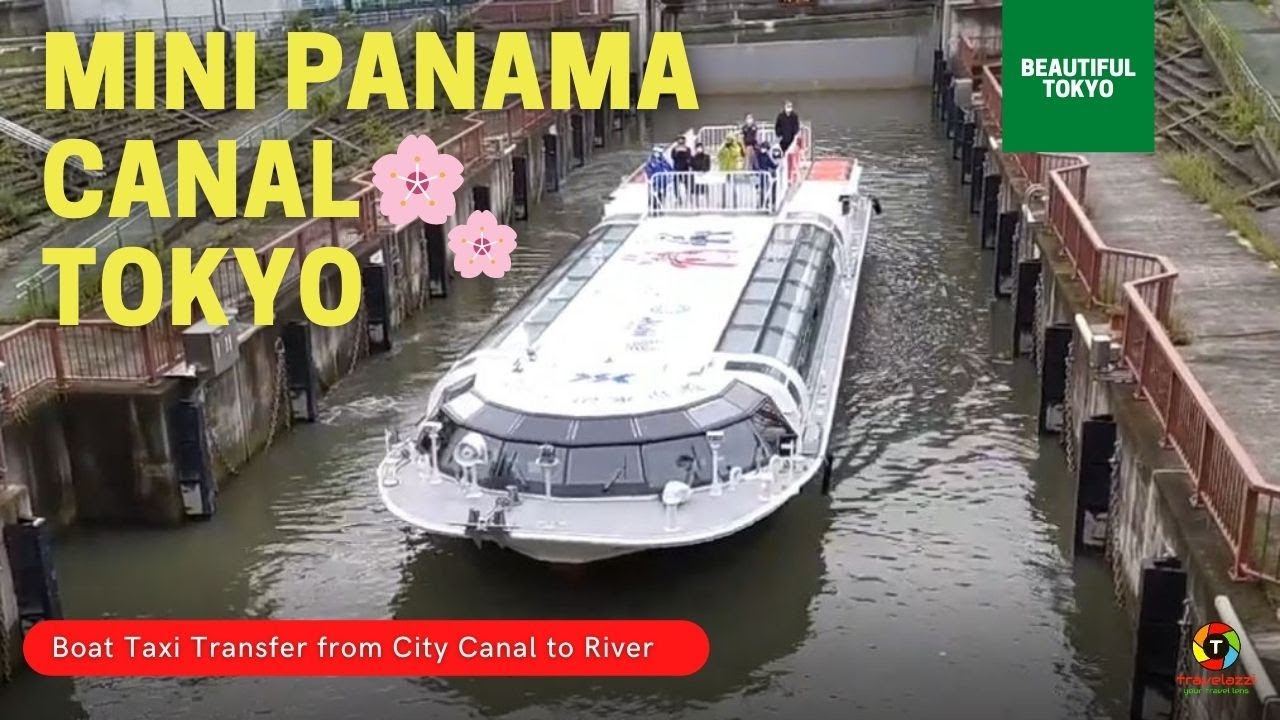 Mini Panama Canal in Tokyo