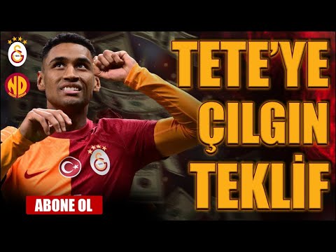 GALATASARAY’DA TRANSFER RÜZGARI | TETE’YE ÇILGIN TEKLİF! 🔥