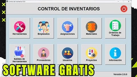 GRATIS Software Control de Inventarios 2025 📦