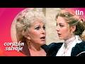 Catalina arma un escándalo al saber que Mónica se va de la casa | Corazón Salvaje Capítulo 139 (P1)