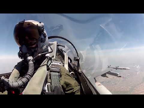 F-16 Falcon Cockpit View - Magic Carpet Ride