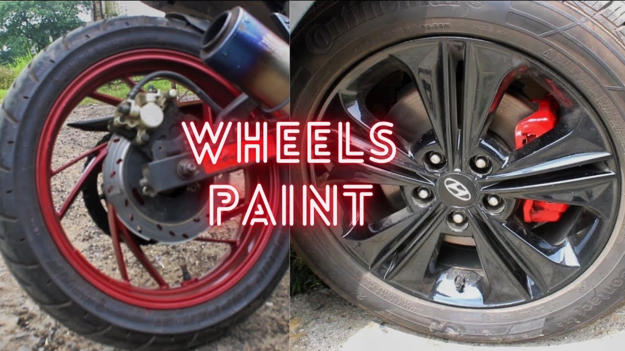 My Apache Rim Paint And || My Creta Alloy Wheel Paint #alloywheels # ...
