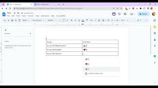 Use Voting Chips in Docs (Google Docs)