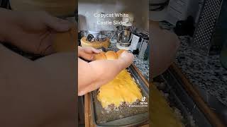 Copycat White Castle Sliders