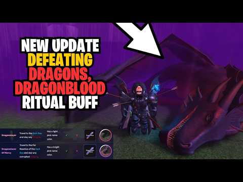 INSANE DRAGON SLAYING IN THE NEW ARCANE ODYSSEY UPDATE!
