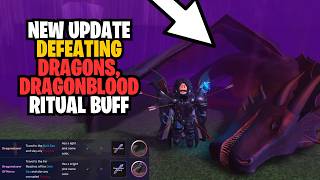 INSANE DRAGON SLAYING IN THE NEW ARCANE ODYSSEY UPDATE!