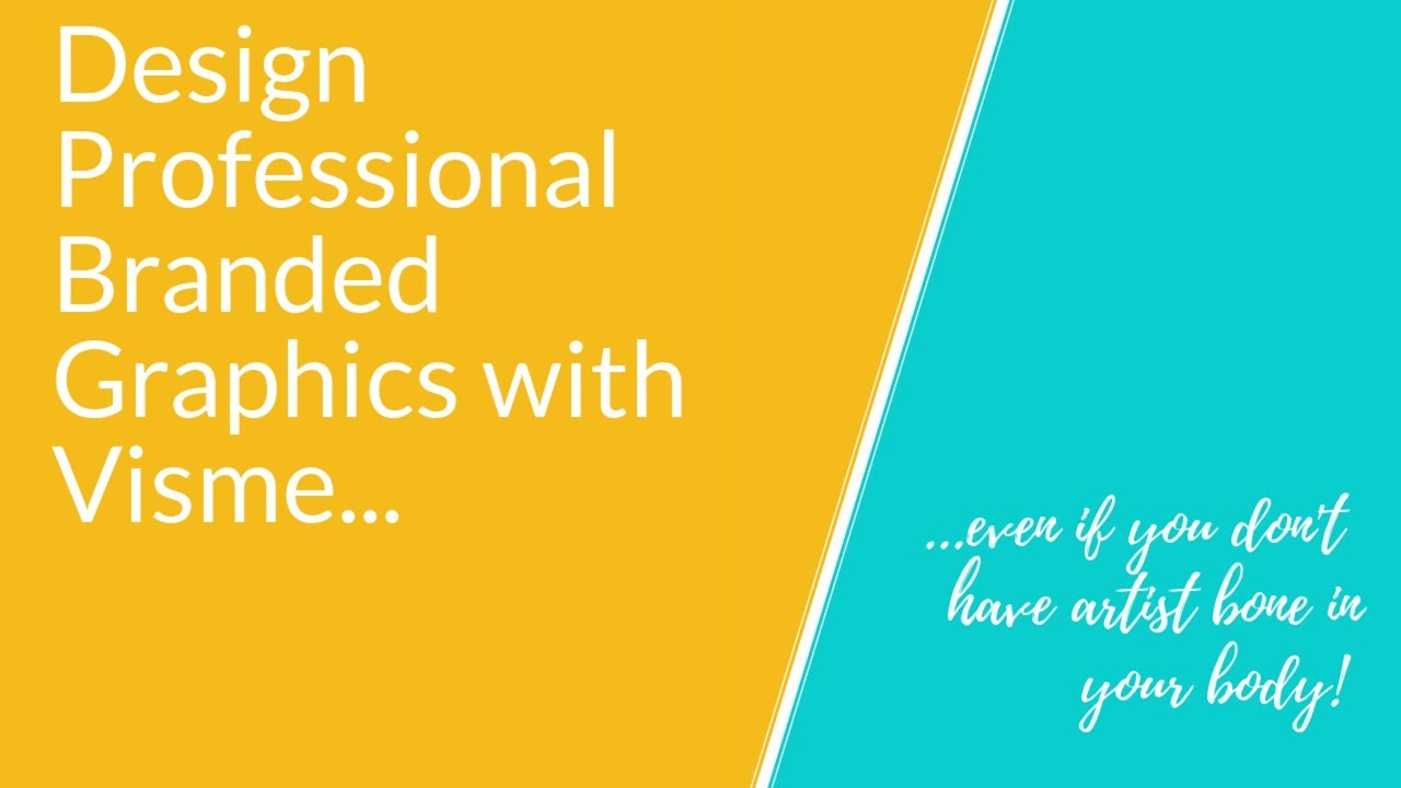 How To Create Branded Graphics With Visme - Level Easy! - YouTube