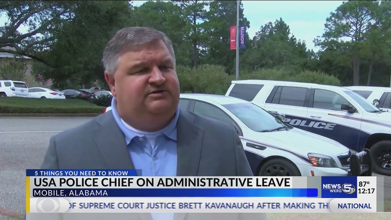 University of South Alabama police chief placed on administrative leave
